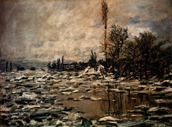 Monet Break up Of Ice Lavacourt